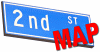 2nd Street Map